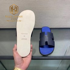 dep nam hermes mau xanh quai den da taiga like auth 2