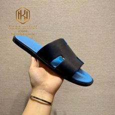 dep nam hermes mau xanh quai den da tron like auth 3