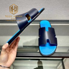 dep nam hermes mau xanh quai den da tron like auth 4