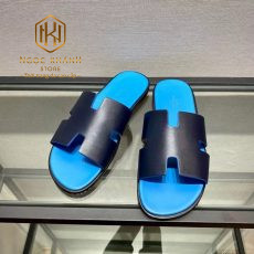 dep nam hermes mau xanh quai den da tron like auth 5