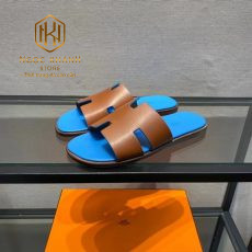 dep nam hermes mau xanh quai nau da taiga like auth 7