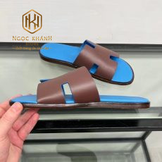 dep nam hermes mau xanh quai nau da tron like auth 4