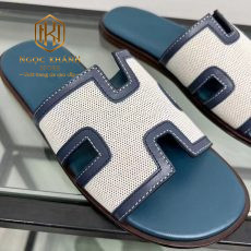 dep nam hermes quai da bo mau xanh vien trang 3