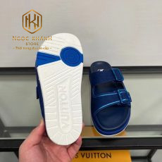 dep nam louis vuitton hai quai cai khoa full mot mau xanh 2