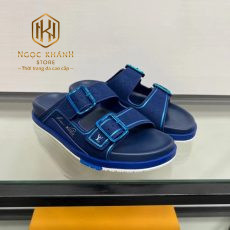 dep nam louis vuitton hai quai cai khoa full mot mau xanh 4