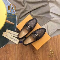 giay luoi louis vuitton like auth hoa tiet hoa khoa logo nho mau nau 2