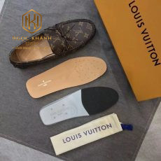 giay luoi louis vuitton mau nau like auth hoa tiet hoa nau 1