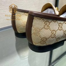 giay luoi nam gucci de mau vang dap logo 8