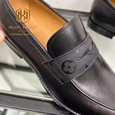 giay luoi nam louis vuitton de cao da tron tag hoa chim mau den 9