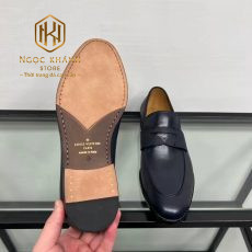 giay luoi nam louis vuitton de cao da tron tag hoa chim mau xanh 3