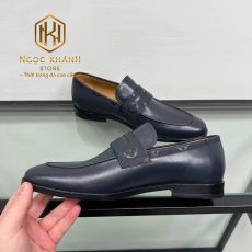 giay luoi nam louis vuitton de cao da tron tag hoa chim mau xanh 4