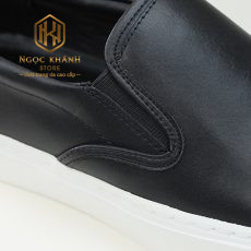 giay nam gucci slipon mau den da tron 4