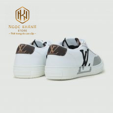 giay nam louis vuitton hoa tiet logo den got nau 2