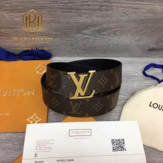 that lung nam Louis Vuitton hoa nau hoa tiet logo mat vang