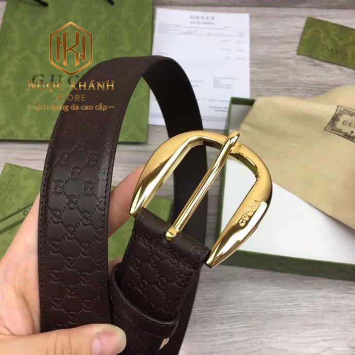 that lung nam gucci day dap logo hoa tiet khoa vong cung mat vang day nau 1