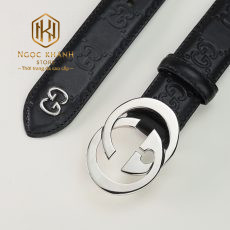 that lung nam gucci mau den dap logo khoa chu g long mat trang day den 2