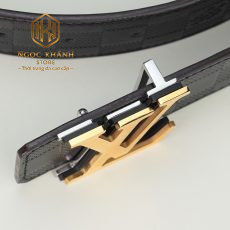 that lung nam louis vuitton mau den khoa logo 3 lop caro chim 5