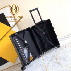 vali louis vuitton hoa tiet caro dang hinh chu nhat mau den 2