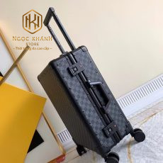 vali louis vuitton hoa tiet caro dang hinh chu nhat mau den 5
