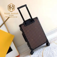 vali louis vuitton hoa tiet caro dang hinh chu nhat mau nau 5