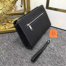 vi nam hermes cam tay dang vuong theu vien mau den 2