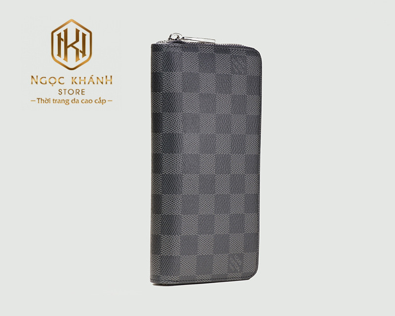 vi nam louis vuitton cam tay khoa keo hoa tiet caro mau den 8 1