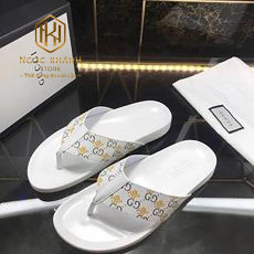 dép gucci trắng