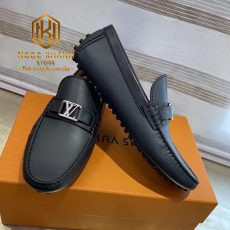 Giay luoi Louis Vuitton nam likeauth da taiga mat khoa logo khac mui nhon 2 1