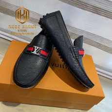 Giay luoi Louis Vuitton nam likeauth hoa tiet hoa chim mui nhon tag do 2 1