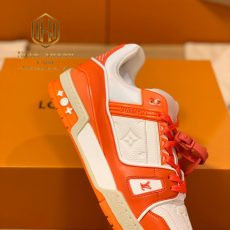 Giay nam Louis Vuitton mau cam Lv Trainer Sneaker 5