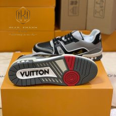 Giay nam Louis Vuitton mau den phoi xam LV Trainer Sneaker 2