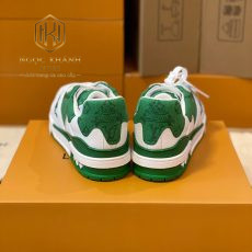 Giay nam Louis Vuitton mau trang phoi xanh la Lv Trainer Sneaker 3