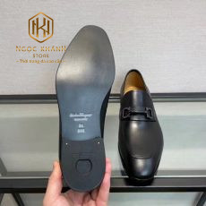 giay luoi Salvatore Ferragamo de cao mau den da li thanh ngang likeauth 5