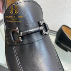giay luoi Salvatore Ferragamo de cao mau den da li thanh ngang likeauth 8
