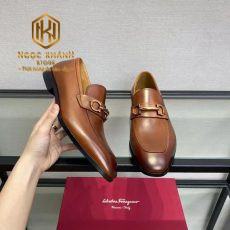 giay luoi Salvatore Ferragamo de cao mau nau da li thanh ngang likeauth 7 1