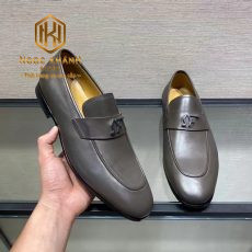 giay luoi Salvatore Ferragamo de cao mau xam logo chu likeauth 2 1