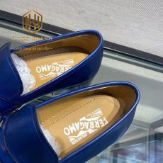 giay luoi Salvatore Ferragamo de cao mau xanh da li thanh ngang likeauth 4