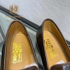 giay luoi Salvatore Ferragamo nam mau nau bong thanh ngang likeauth 9