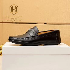 giay luoi Versace mau den da tron logo trang 8