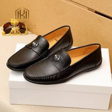 giay luoi Versace mau den da tron logo trang 9