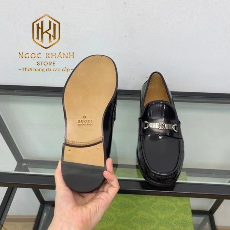 giày lười nam gucci