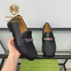 giay luoi nam gucci de cao da nhan hoa tiet logo tag xanh do 2 1