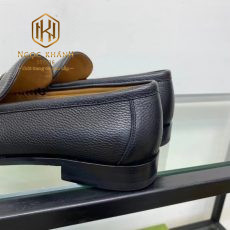 giay luoi nam gucci de cao da nhan hoa tiet logo tag xanh do 7