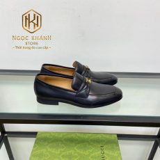 giay luoi nam gucci de cao hoa tiet logo kep vang 4