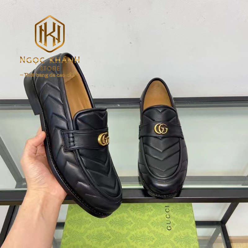 giày lười nam gucci