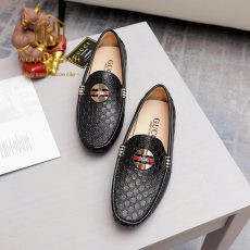 giay luoi nam gucci hoa tiet con ong dap logo mau den 6