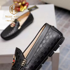 giay luoi nam gucci hoa tiet con ong dap logo mau den 8