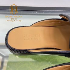 suc nam gucci mau den hoa tiet ke noi khoa logo vang likeauth 7