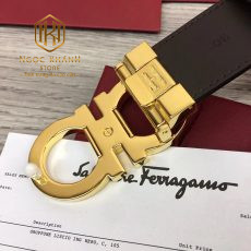 that lung nam Savatore Ferragamo hoa tiet khoa vang bong day da tron 2 mat 6