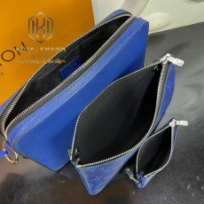 tui deo cheo louis vuitton mau xanh hoa tiet logo hoa ba tui 5 1